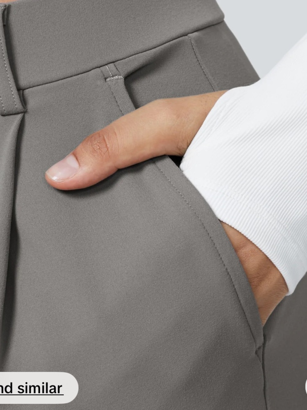 XS Tall Halara Workleisure Pants - Picture 5 of 5